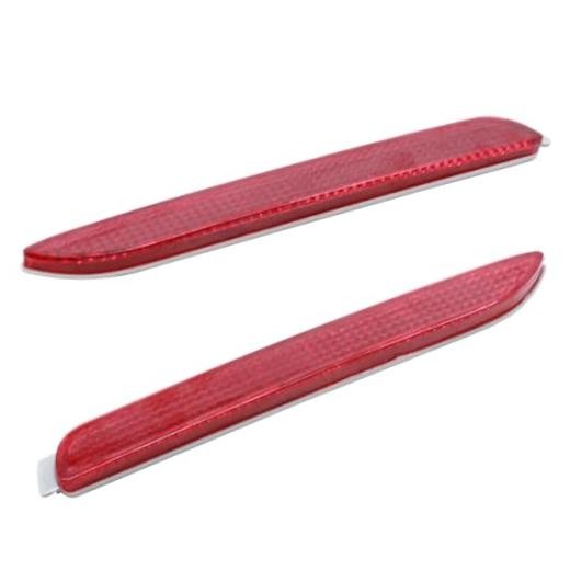 2Pcs 81920-08010 Rear Left Right Bumper Reflector Light Cover, Replacement for