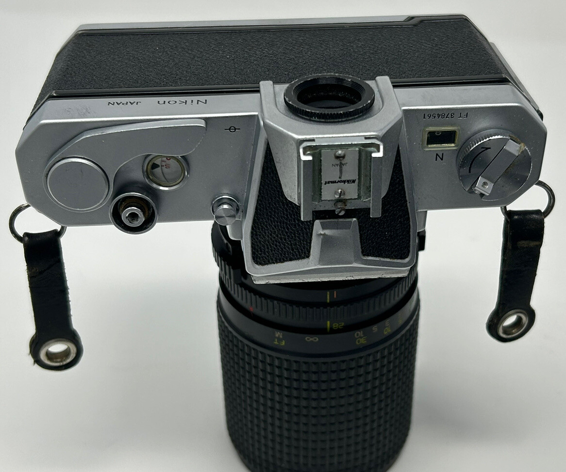 Nikkormat FTN w/ Tokina 28-135 lens, Fresh Overhaul /CLA, **ONE YEAR WARRANTY**
