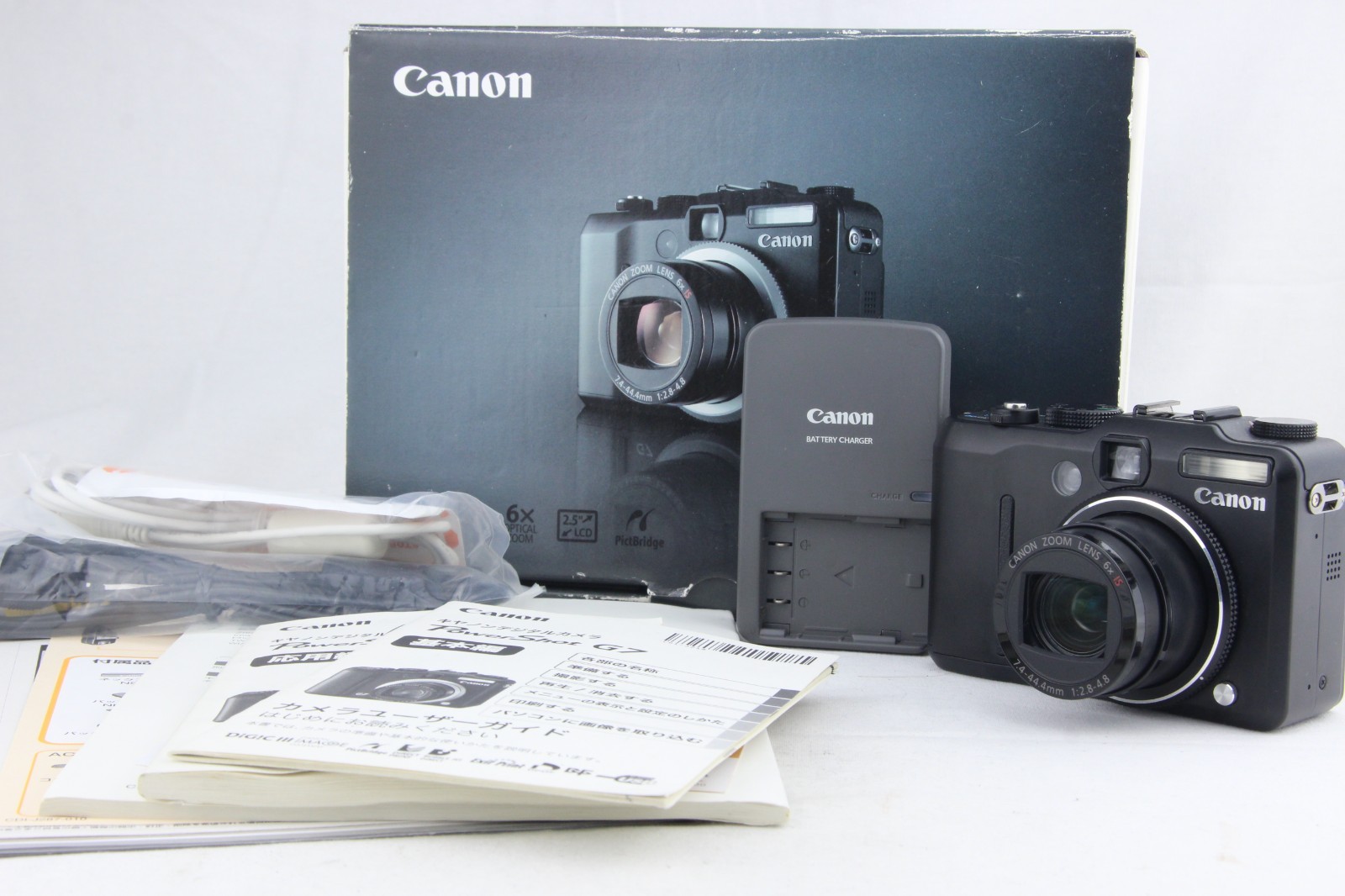 [ MINT in BOX ] CANON Power Shot G7 10.0MP Compact Digital Camera from JAPAN