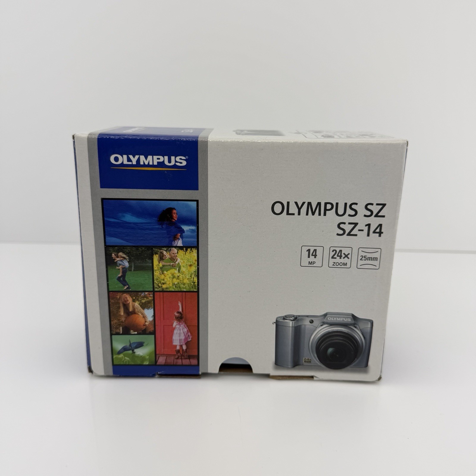 Olympus SZ-14 Compact Camera Red 14MP 24x Zoom 3.0″ LCD HDMI Face Detection