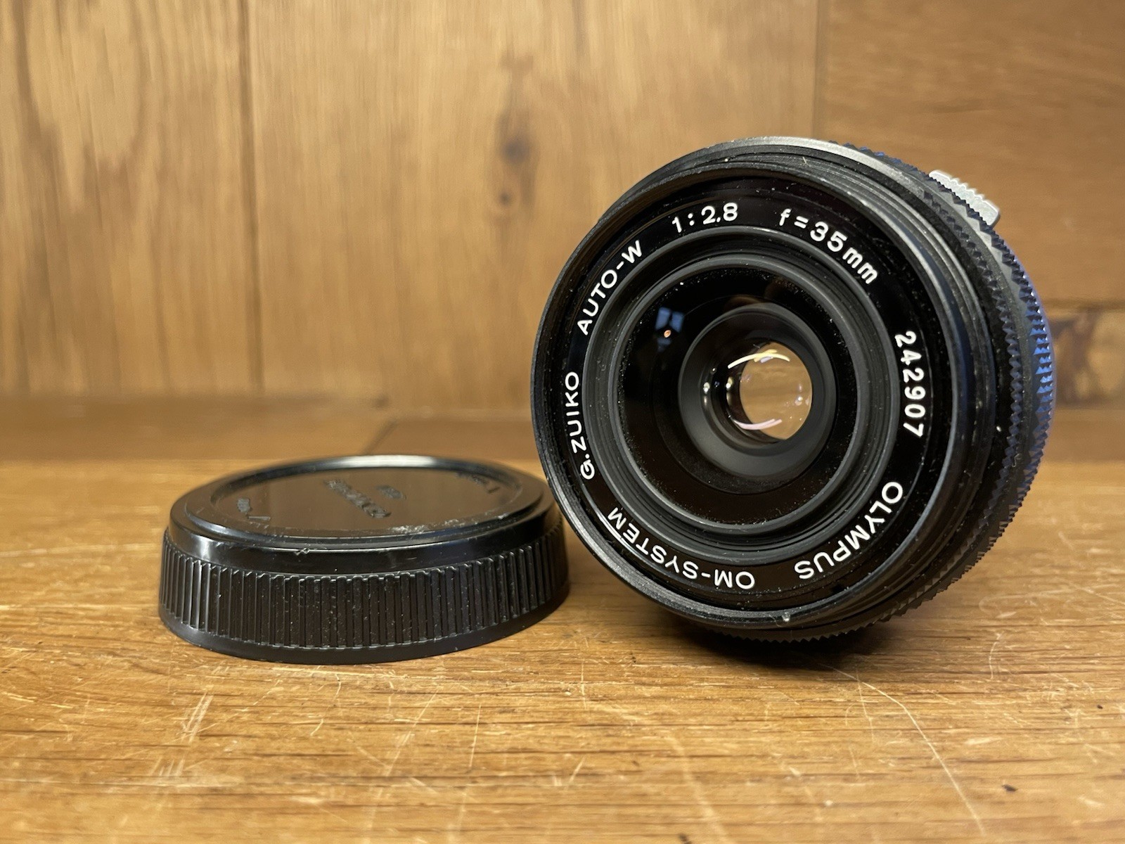 *Near Mint ++* Olympus G Zuiko Auto W 35mm F/2.8 Wide Angle Lens From Japan