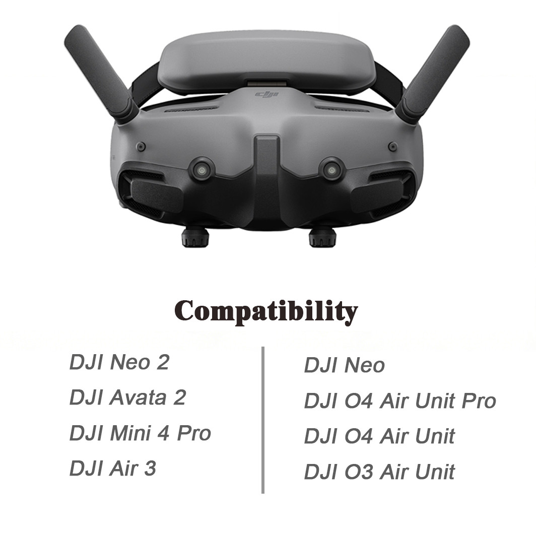 DJI Goggles 3 – O4 FPV, 3hr Battery, Real View PiP, 1080p Micro-OLED