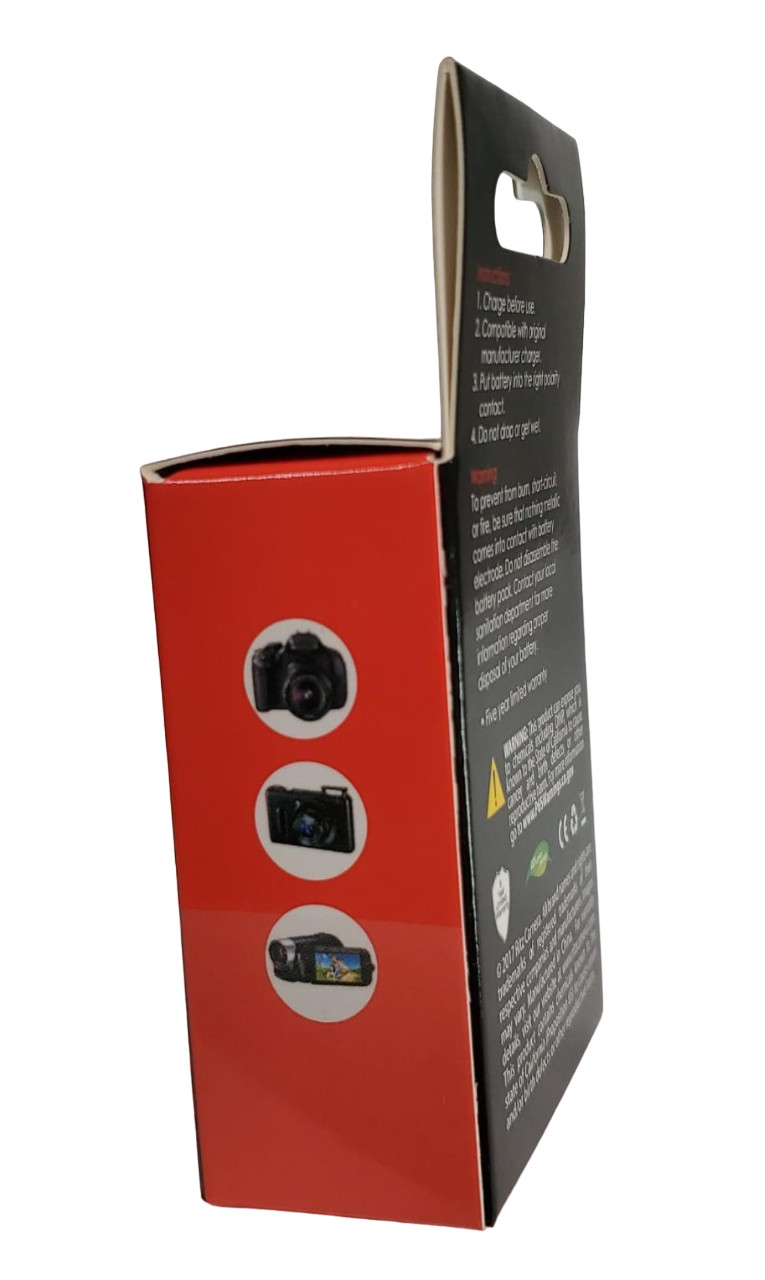 Ritz Gear Rechargeable Battery 1850mAh for Canon LP-E10