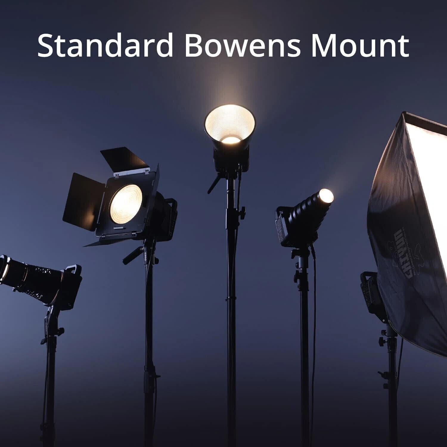 Zhiyun Molus G300 300W Bi-Color LED Video Light Photography Lighting 2700K-6500K