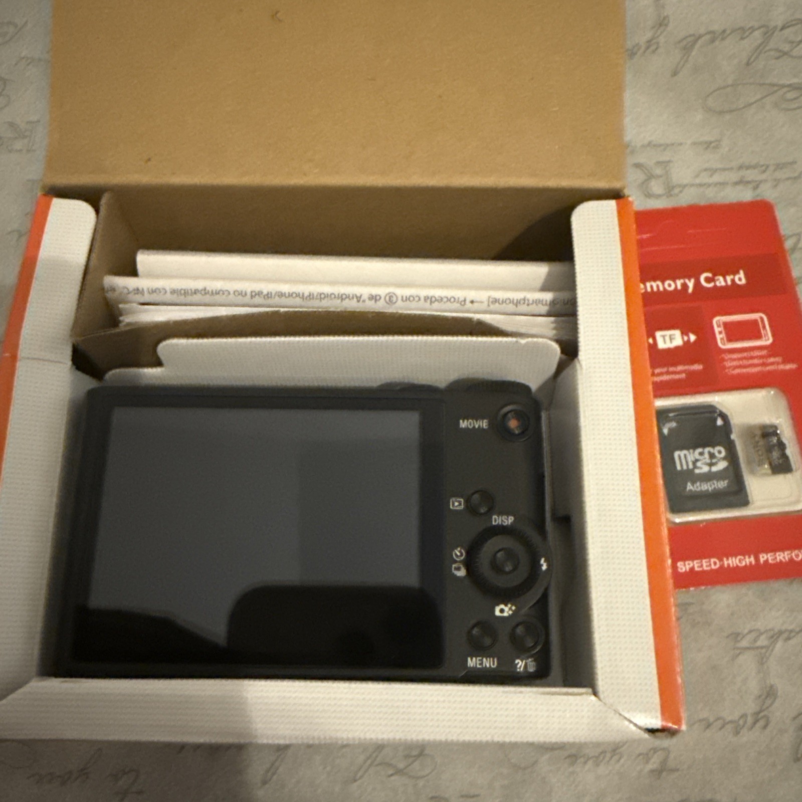 Sony Cyber-shot DSC-WX350 18.2MP Digital Camera – Black( 3048108)256gb Sd Card
