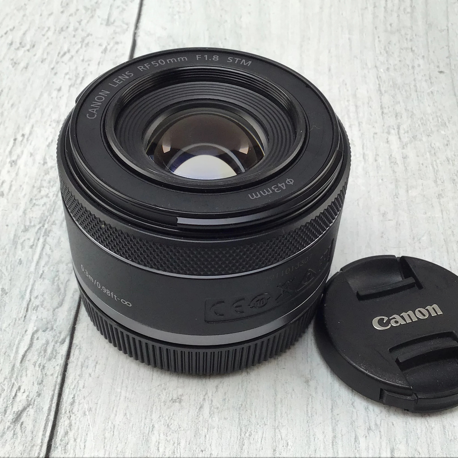 Canon RF 50mm f1.8 STM Lens Used Good