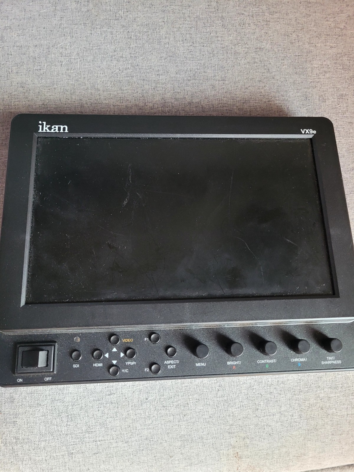 Ikan VX9e 9” HD-SDI LCD Field Monitor (W/ POWER SUPPLY No Battery)
