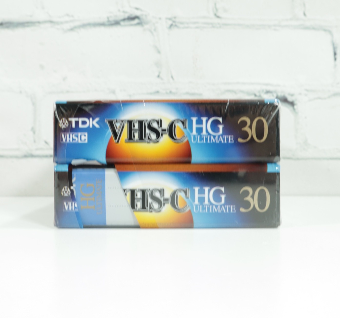 Lot 4 TDK TC-30HG VHS-C Camcorder Cassette Tapes HG Ultimate NEW SEALED Blanks