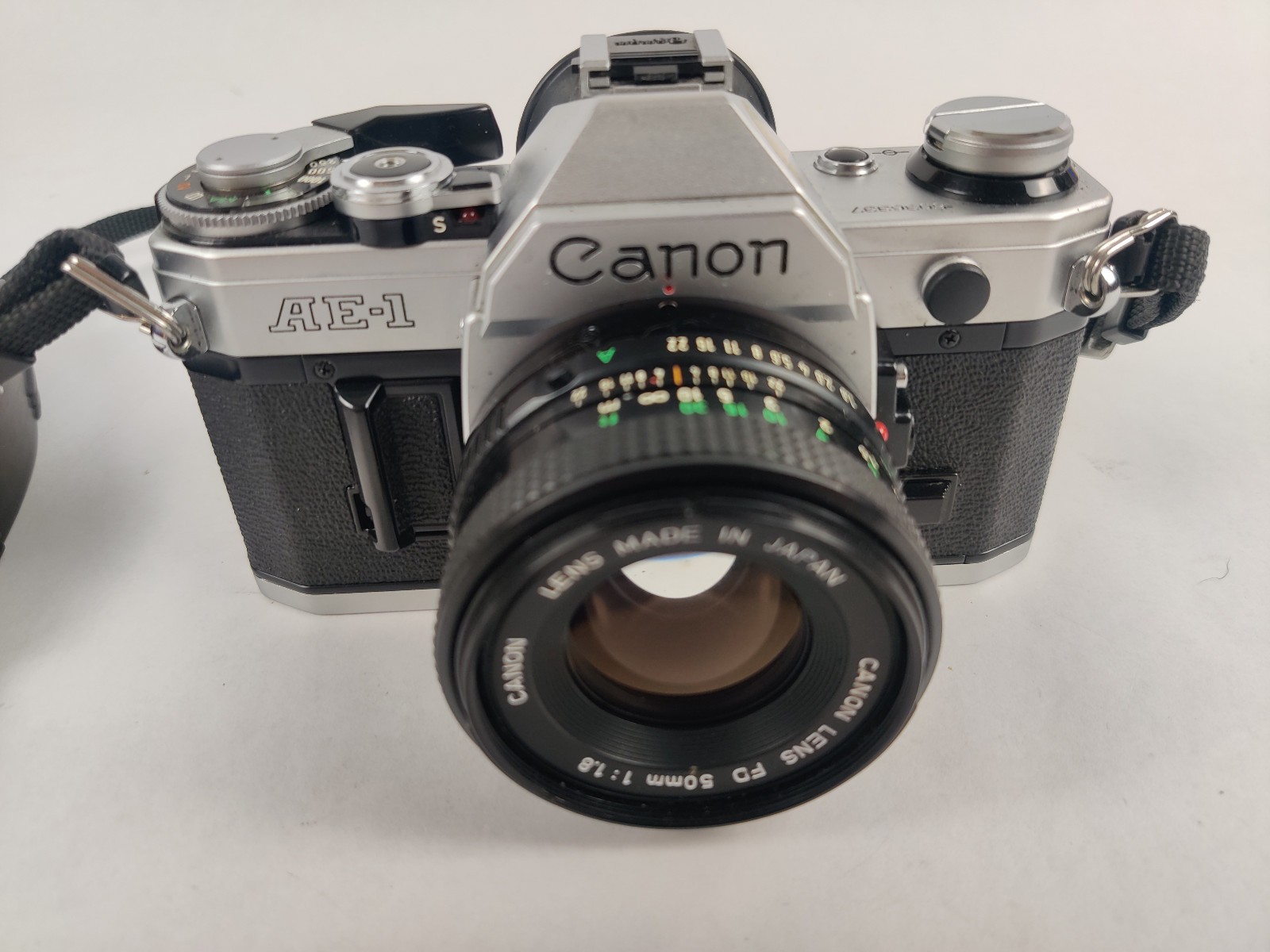 Canon AE-1 35mm Film Manual Camera with 50mm Lens