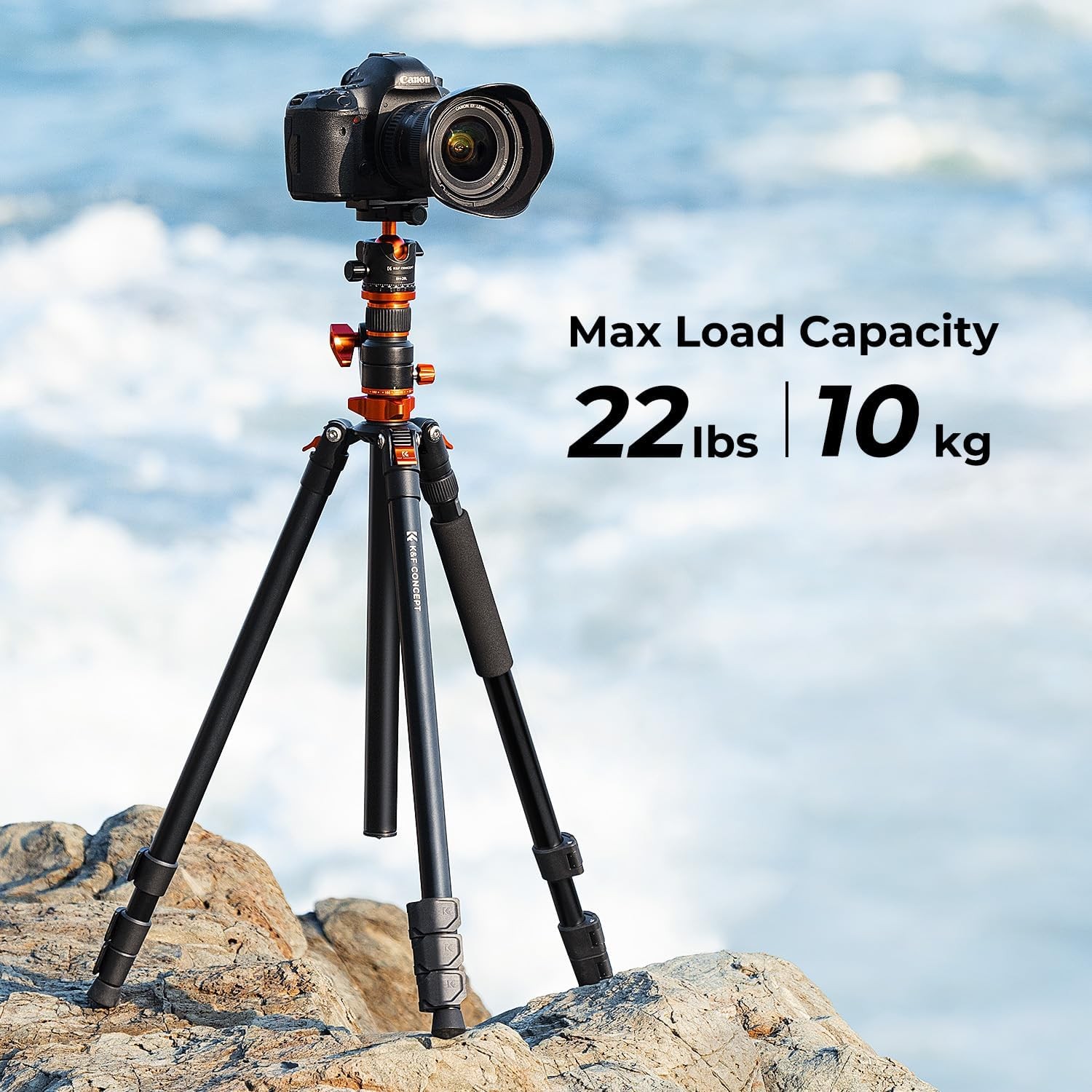 90”/230cm Ultra High Camera Tripod,Horizontal Overhead Shooting Travel Tripods
