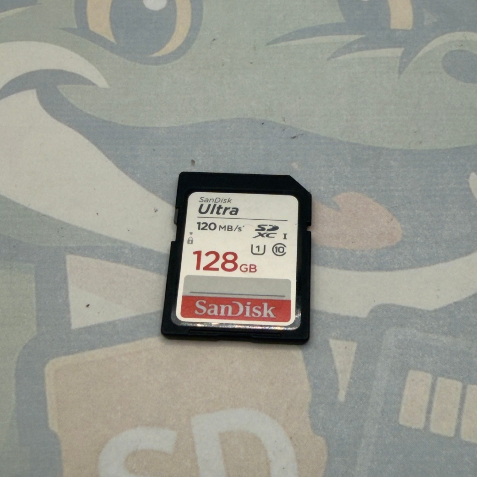 128GB – SanDisk Ultra SD Card – 120MB/s – Untested – GC651