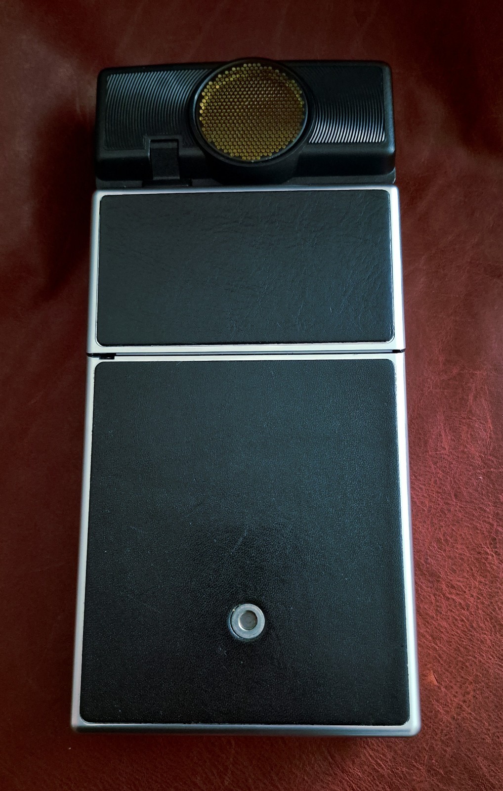 Polaroid SONAR One Step SX-70 Land Camera Silver/Black