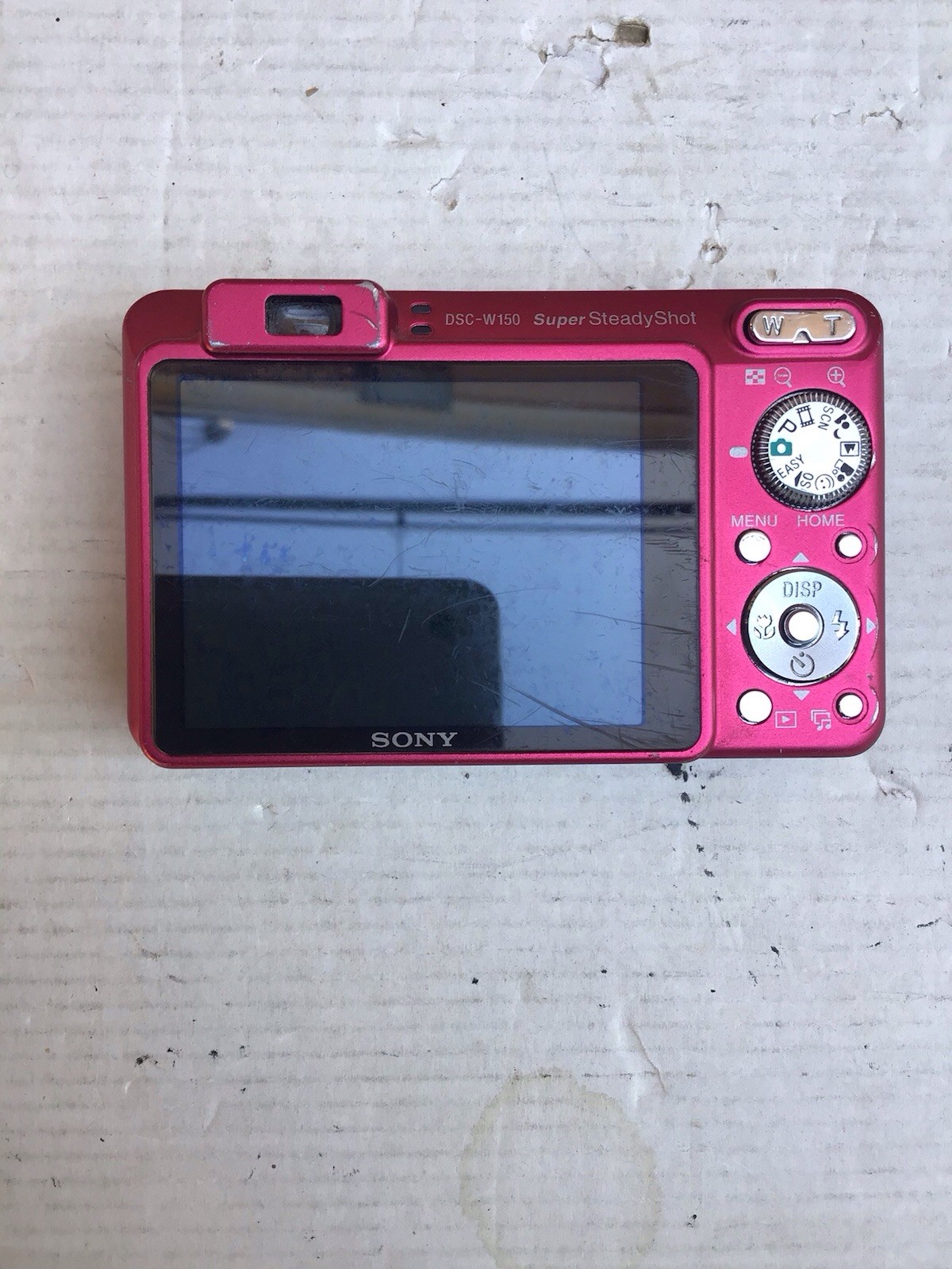 SAMSUNG DV300GF & SONY DSC-W150 RED COLOR UNTESTED SOLD AS-IS NO RETURN