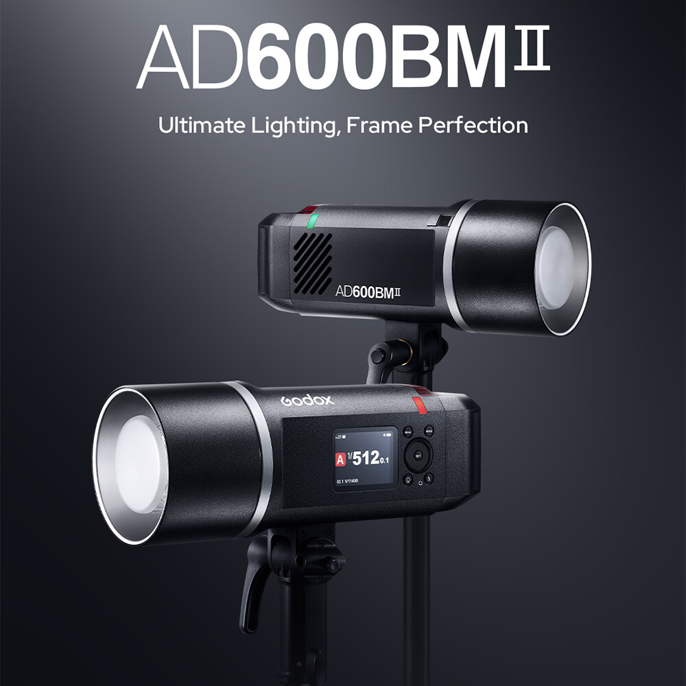 Godox AD600BMII 600Ws Outdoor Flash+90CM Quick Set-up Bowens Softbox+Stand Kit