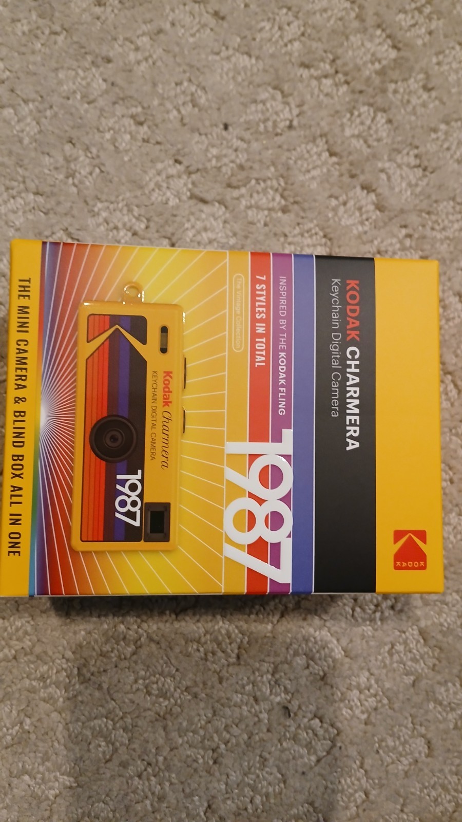 Kodak Charmera Digital Keychain Camera Blind Box New Sealed Collectible