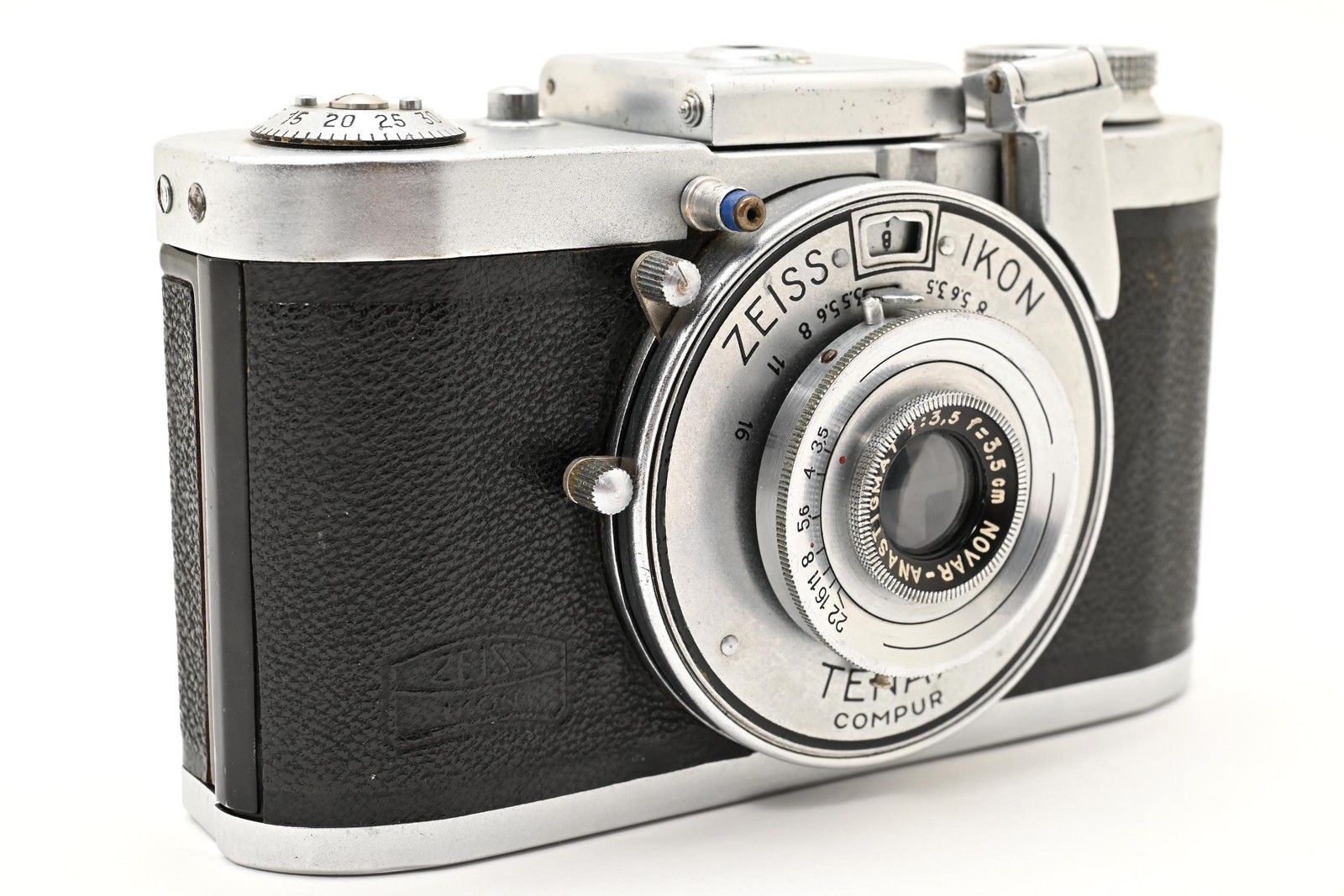 RARE! [N MINT Case] Zeiss Ikon Tenax 24×24 Lens Novar Anastigmat F3.5 35mm JAPAN
