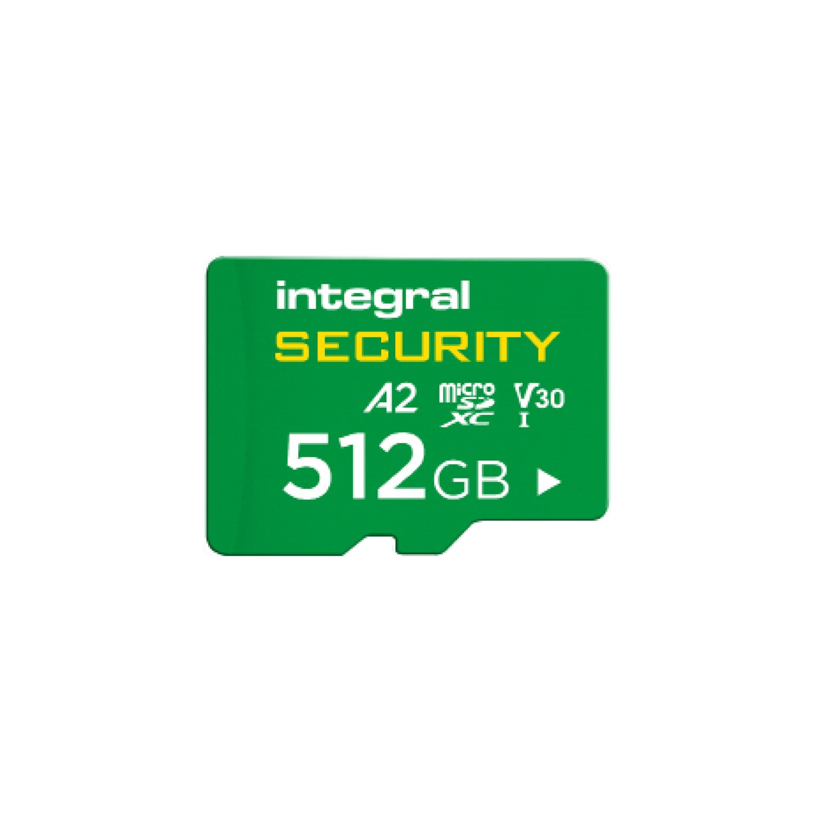 Integral 512GB High Endurance microSD Card, UHS-I V30 U3 A2, ONE SIZE, GREEN