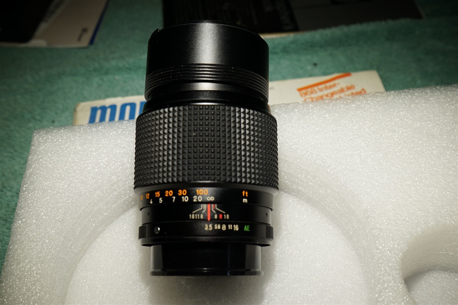 Konica Hexar 135mm F3.5 AR Mount with Case