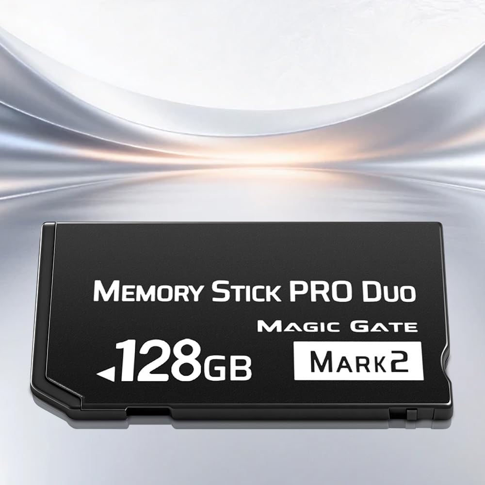 128GB Memory Stick Duo MagicGate Mark2 High – Capacity Memory Card for Enhanc…