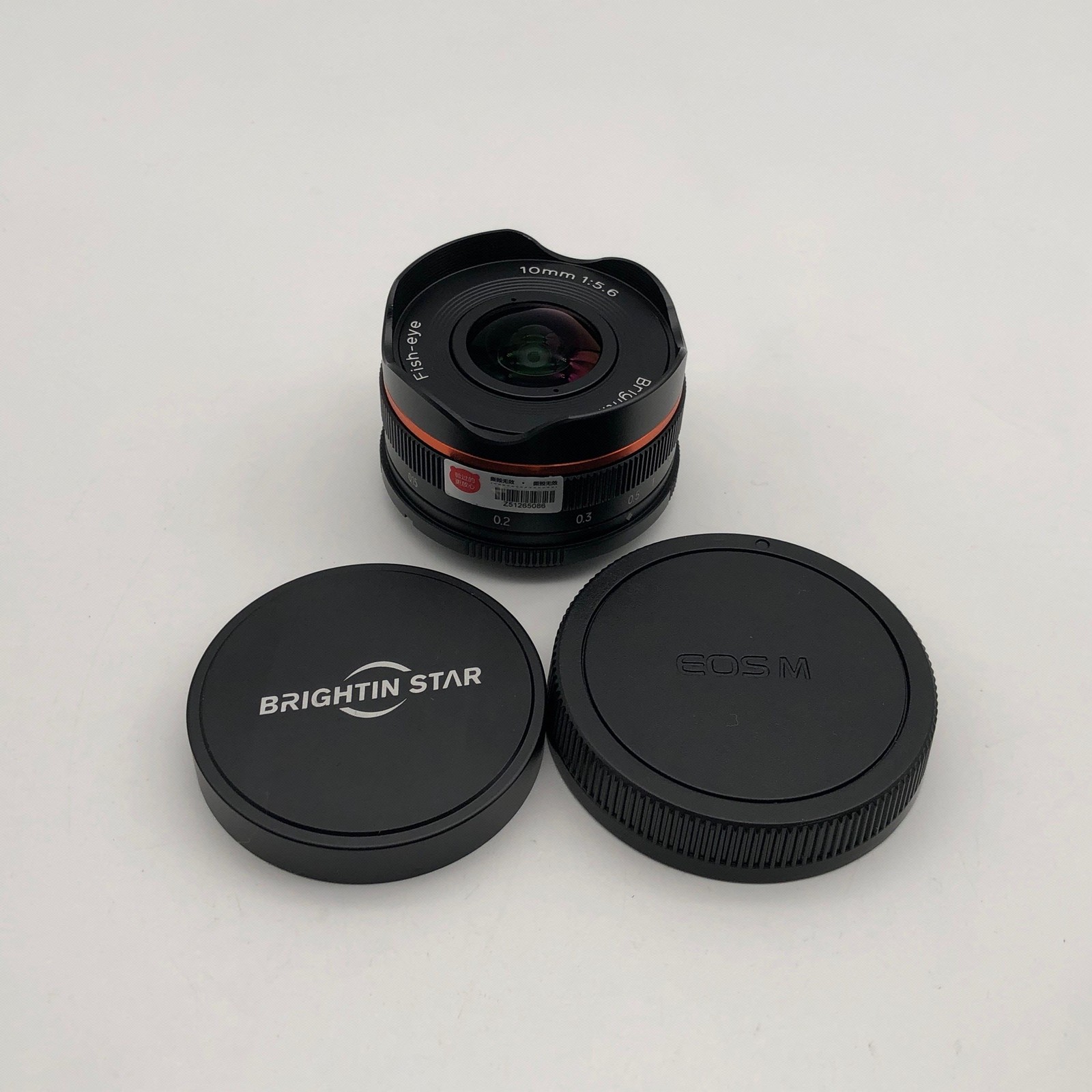 Brightin Star 10mm f/5.6 Fisheye Lens for Canon EF-M Mount Excellent++
