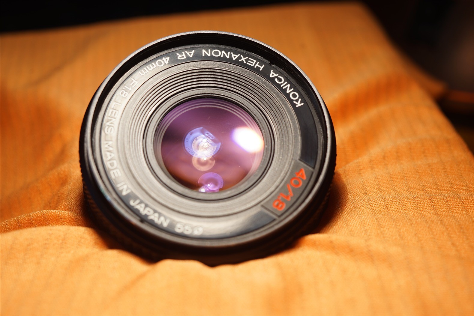 Konica Hexanon AR 40mm F1.8 Pancake Lens