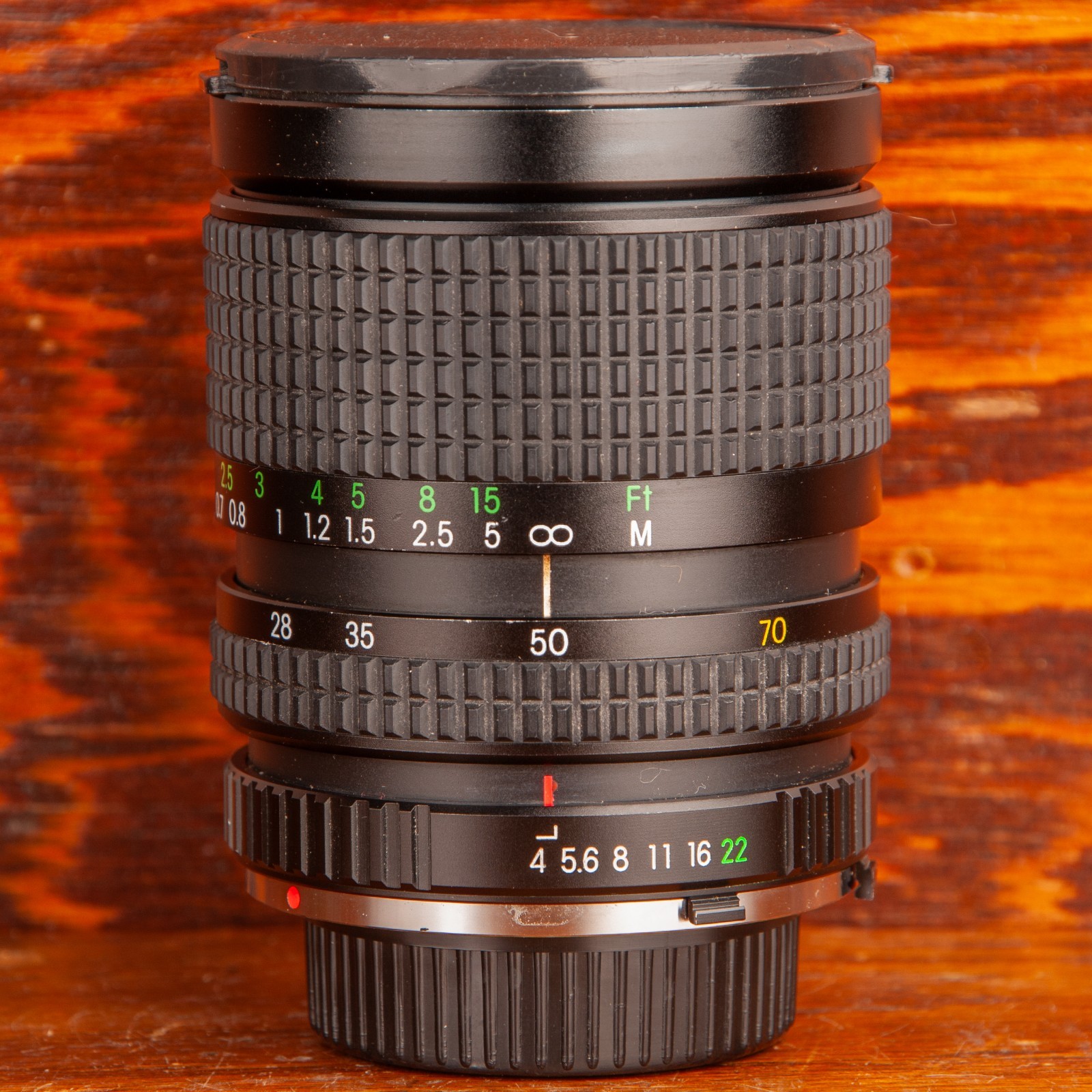 Cosina 28-70mm 4.0 Minolta MD Mount Kit Zoom Lens Tested Working