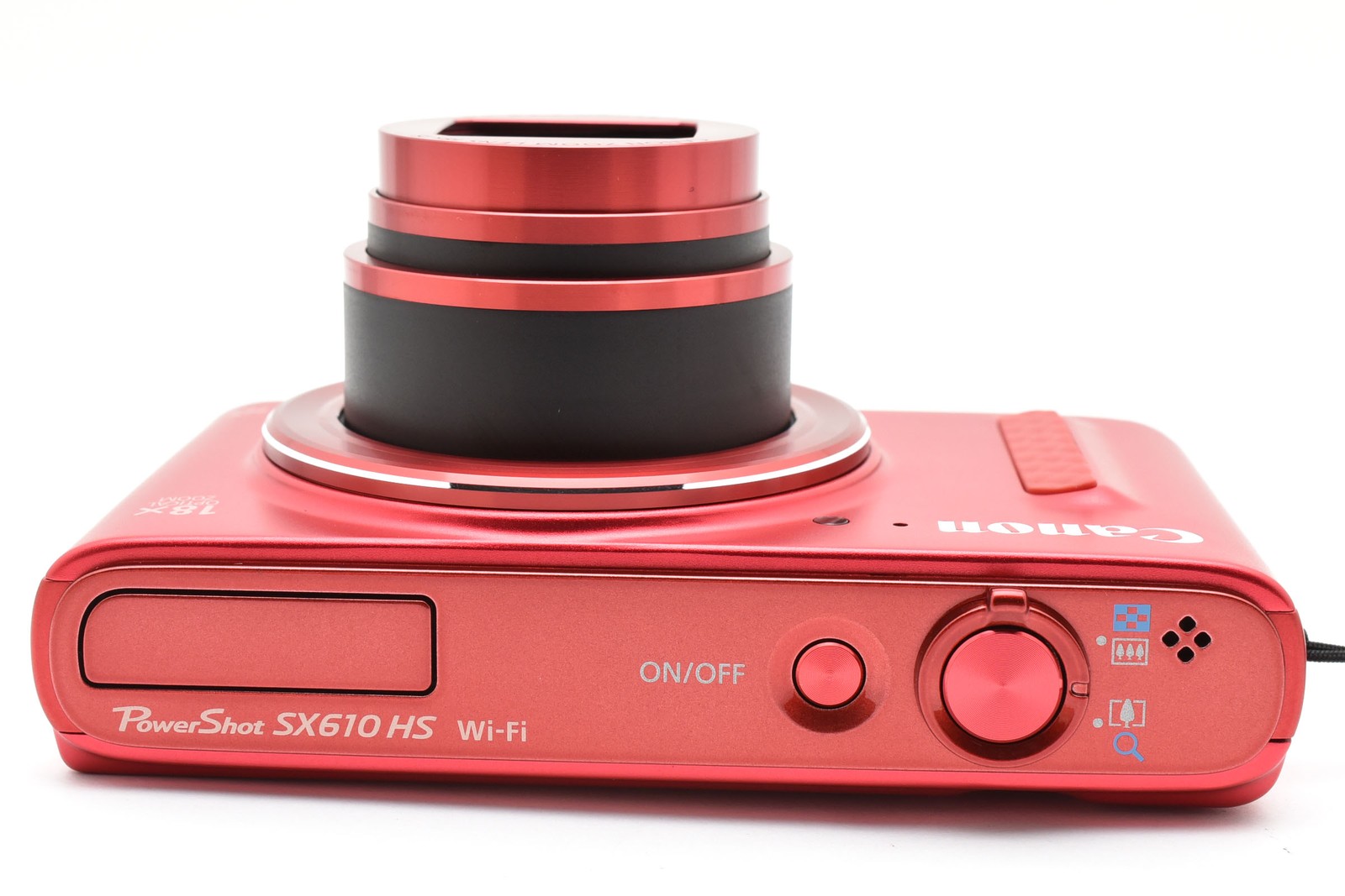 [Top MINT] Canon Powershot SX610 HS Compact Digital Camera 20.2MP Red From JAPAN