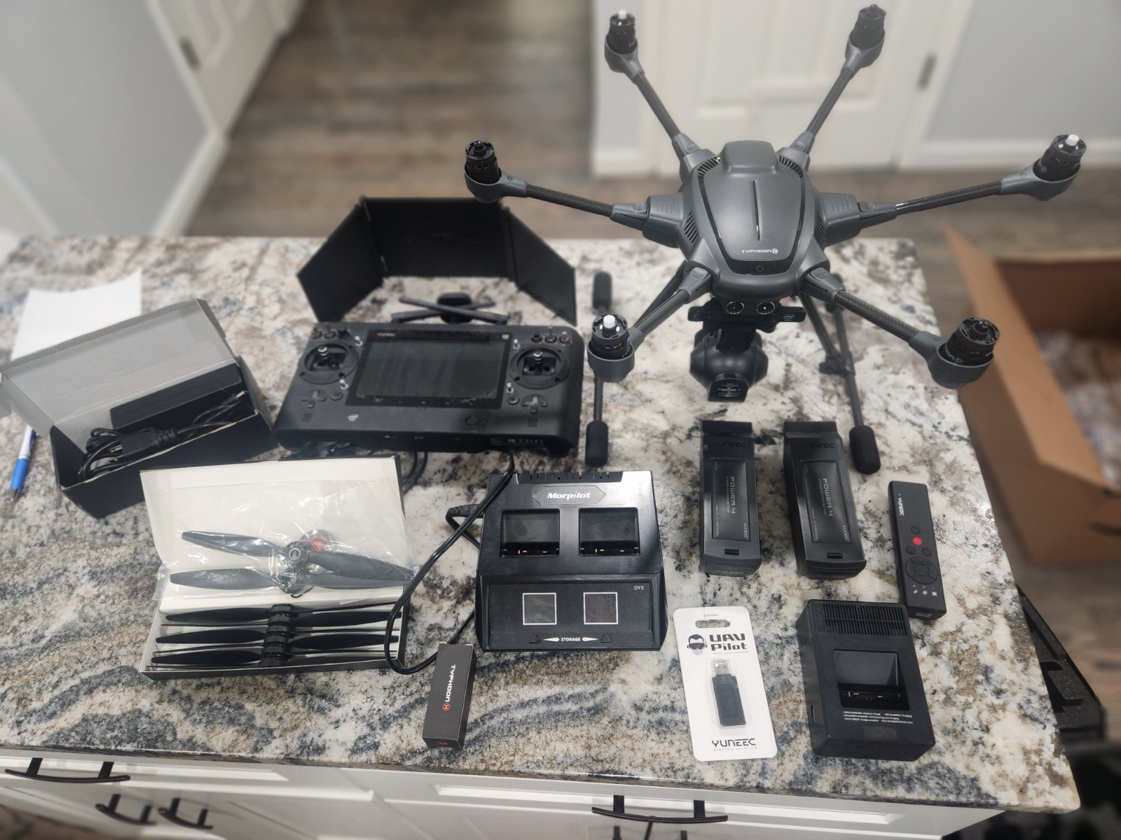 Yuneec Typhoon H Drone Bundle and ST16S Controller