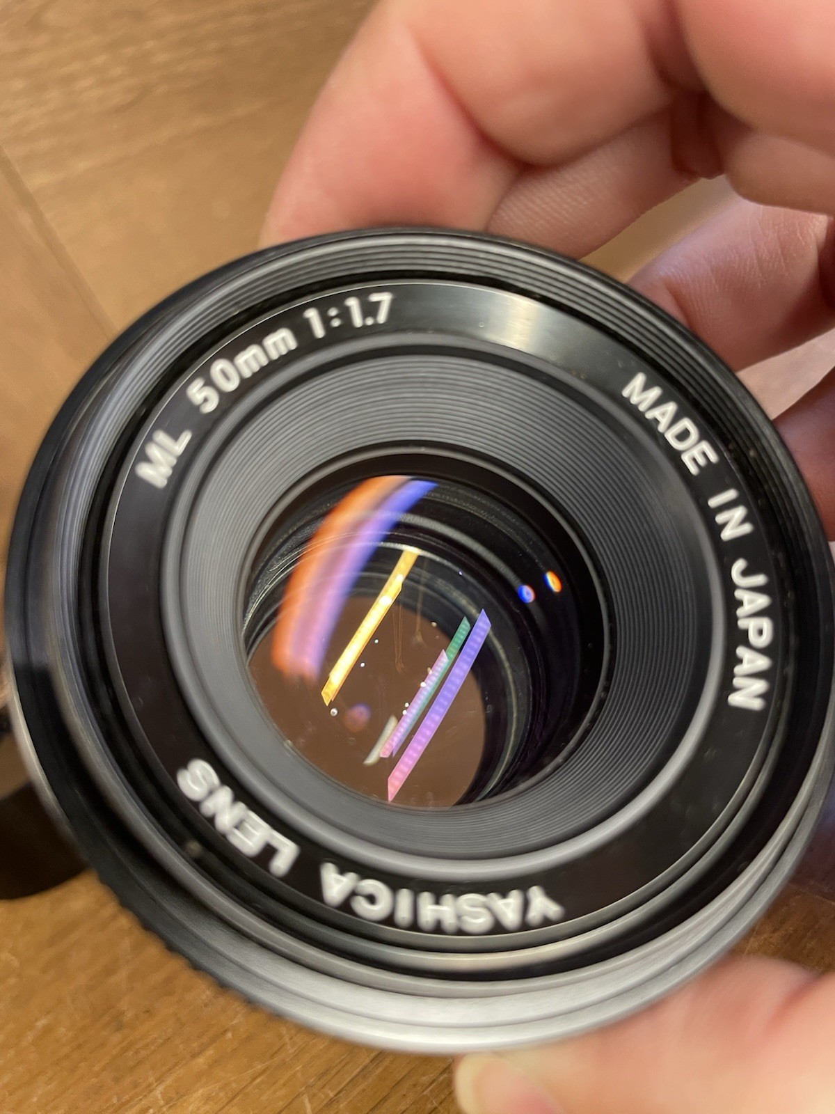 *Almost Mint* Yashica ML 50mm F/1.7 Standard Lens C/Y Mount From Japan