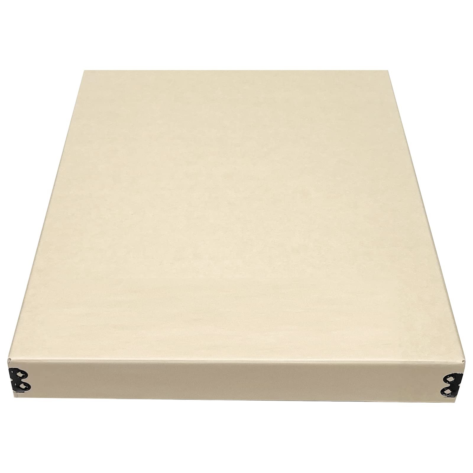 Archival Storage Box Acid-Free Drop Front Museum Tan 11.75×14.75×1.5