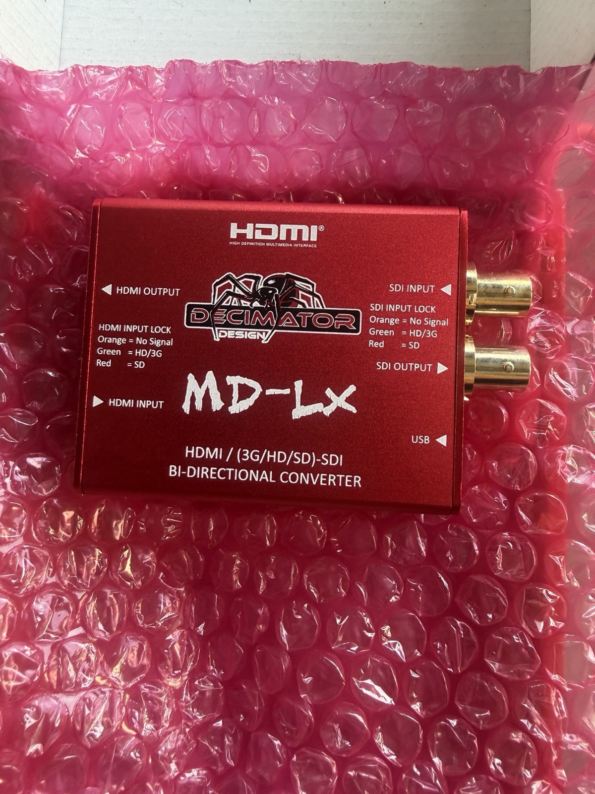 Decimator MD-LX HDMI SDI Bidirectional Converter