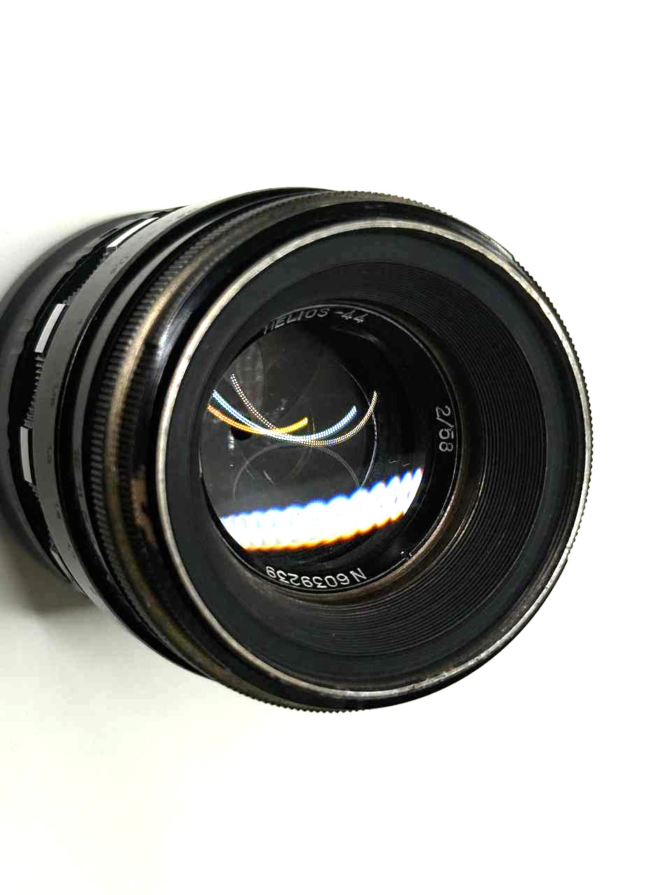 SERVICED Helios-44 ZEBRA GLOSSY 2/58 RARE Vintage Portrait Lens SONY E mount