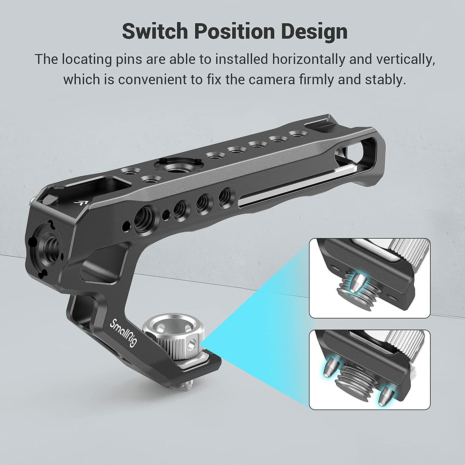 SmallRig Arri Top Handle 2165C +T5/T7 SSD Holder Mount for BMPCC 6K PRO 3272