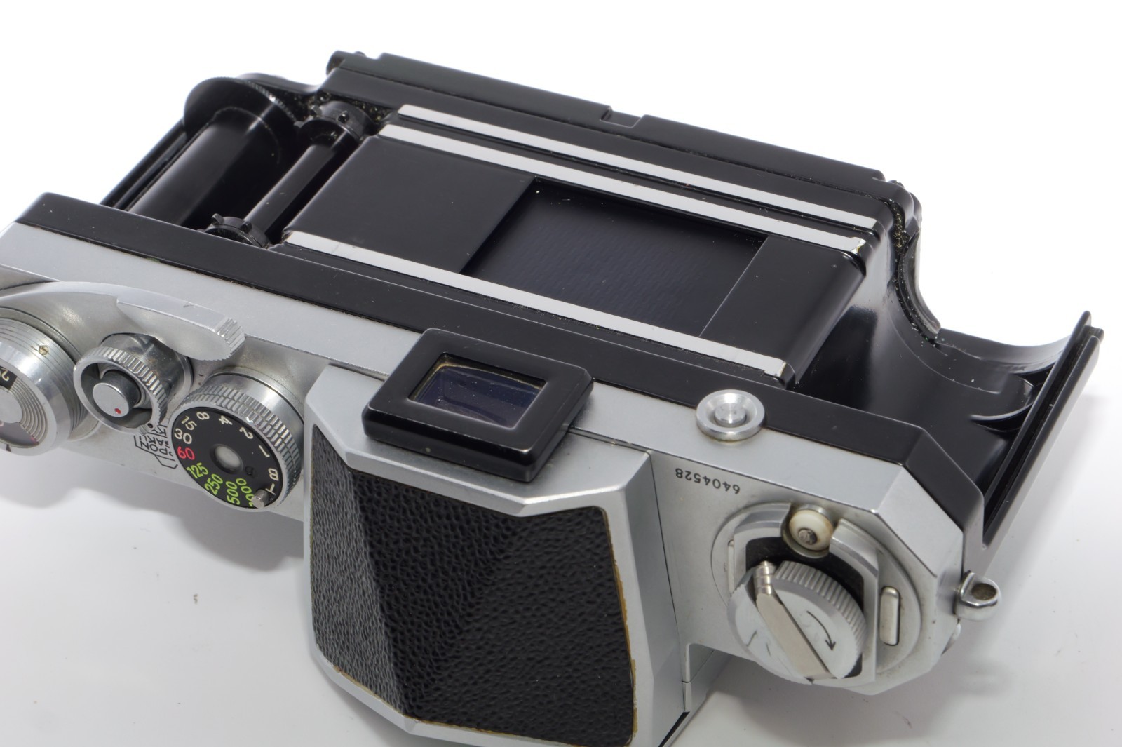 Nikon F #640xxxx 1st year camera with Nikkor-S 5cm f2 lens. Circa 1959. RARE !