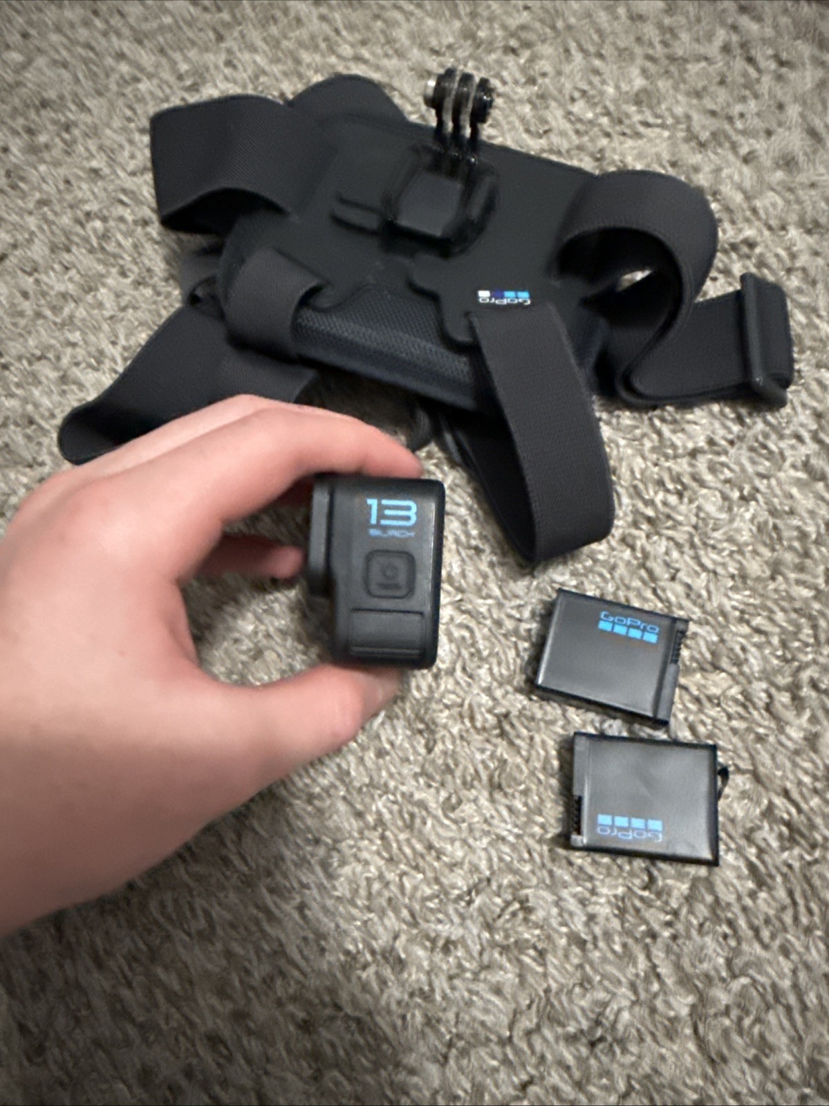 GoPro HERO 13 Black 5.3K HDR 27MP Camera 2 Battery Bundle CHDCB-131-RT 2024