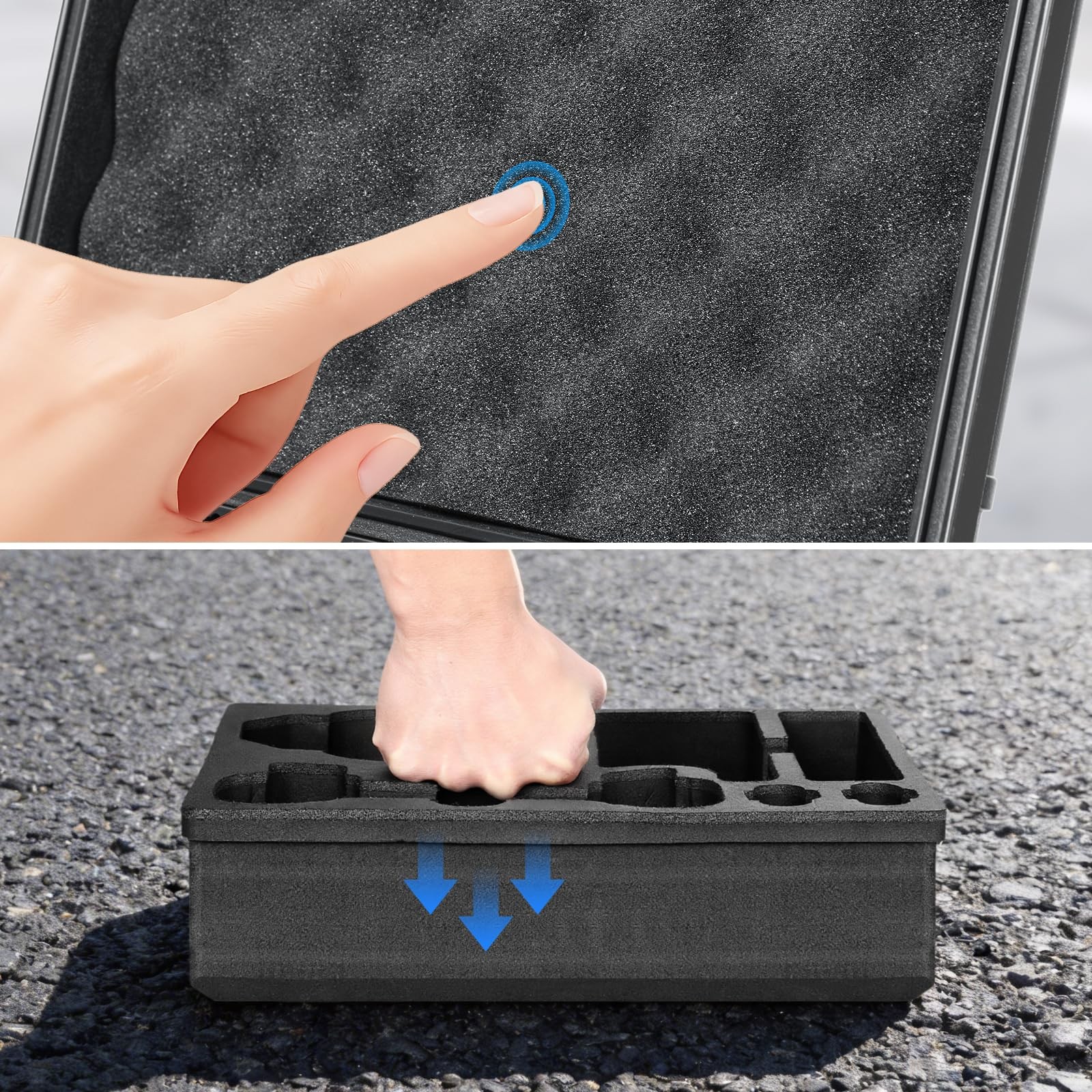 FPVtosky Hard Case for Potensic Atom 2/3-Axis/SE/Atom LT Fly More Combo. Wate…