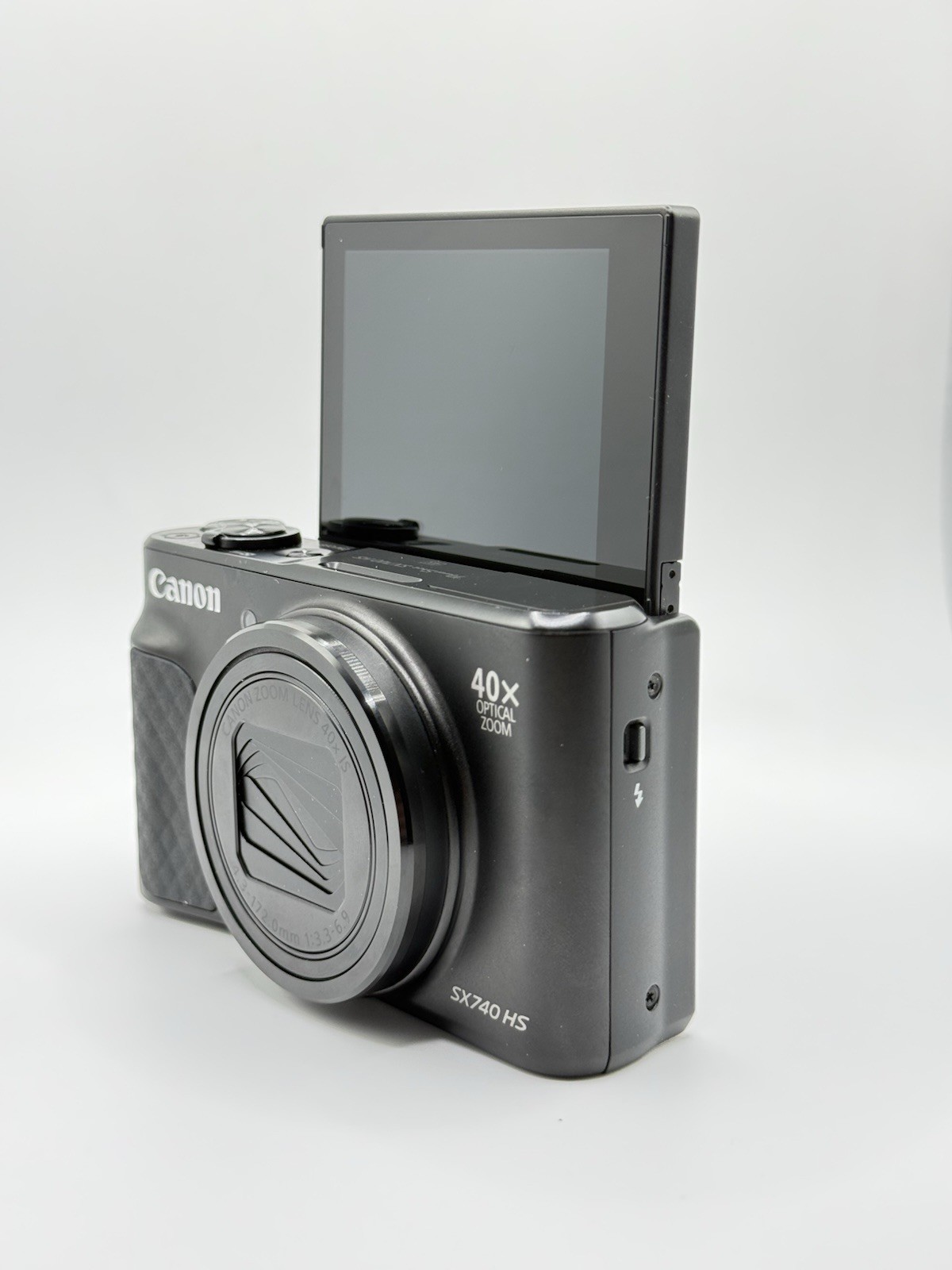 Canon PowerShot SX740 HS Digital Camera 20.3MP 40x Optical Zoom Black — TESTED✅