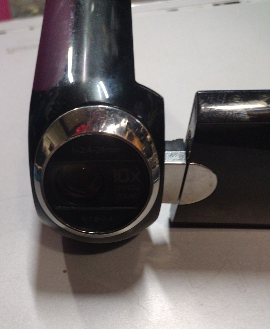 Samsung SMX-C10 Touch of Color Camcorder with 10x Optical Zoom Black Camera Only