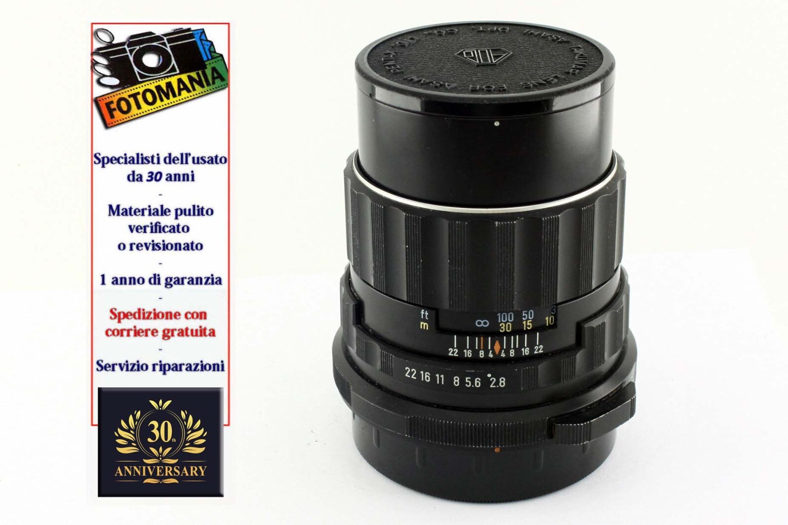 Pentax 67 6×7 Takumar 150 f 2.8 One Year Warranty