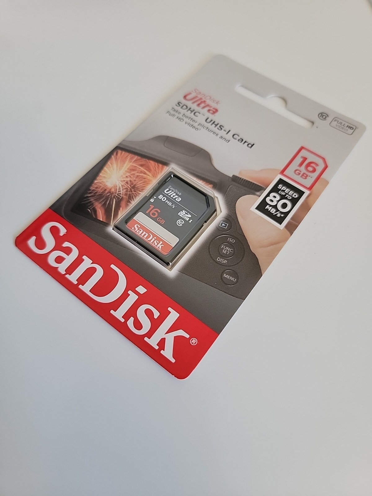 SanDisk 16 GB Ultra SDHC SDXC UHS-I