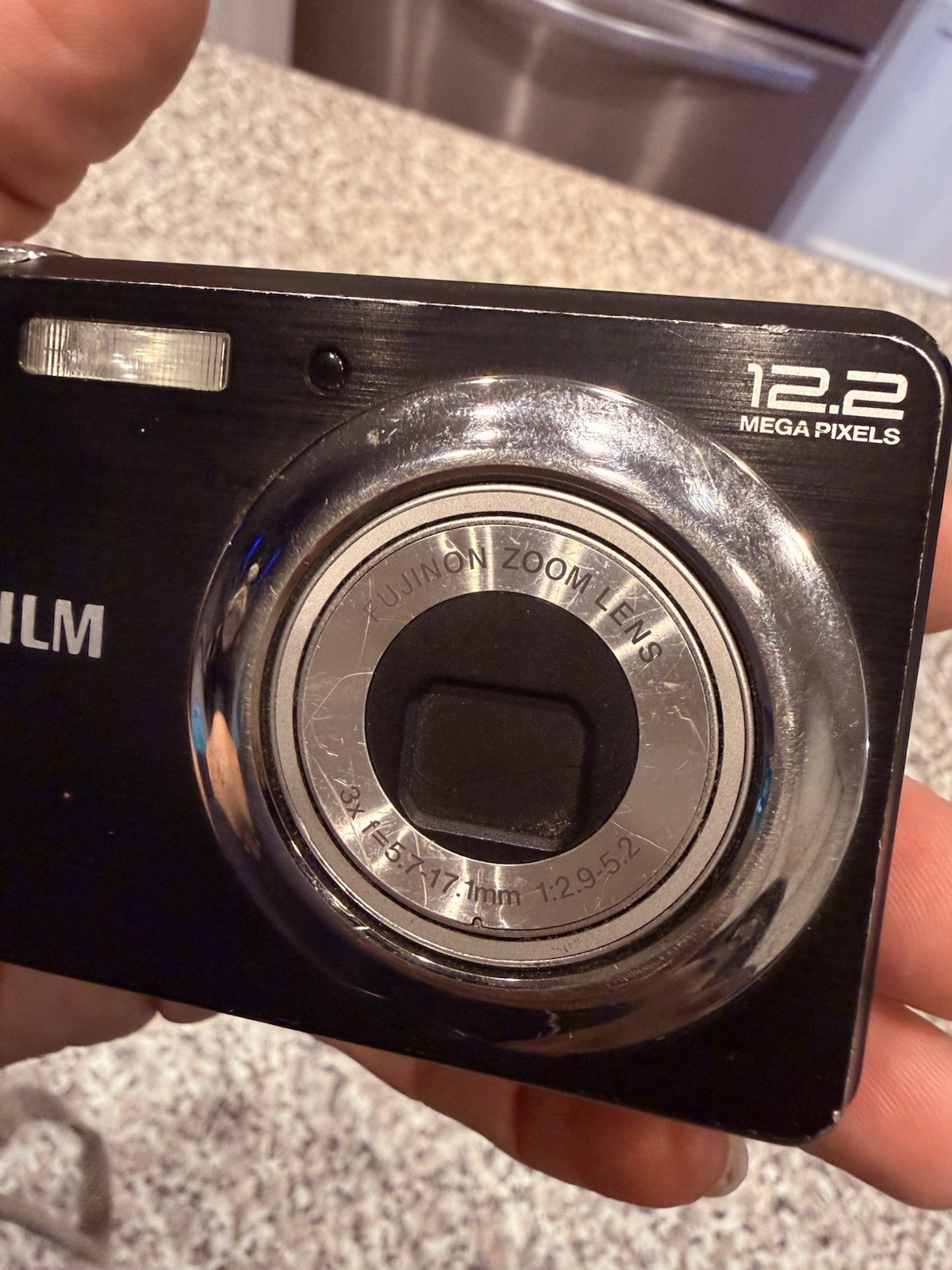 Fujifilm FinePix J38 12.2MP Compact Digital Camera – No Charger Or Battery