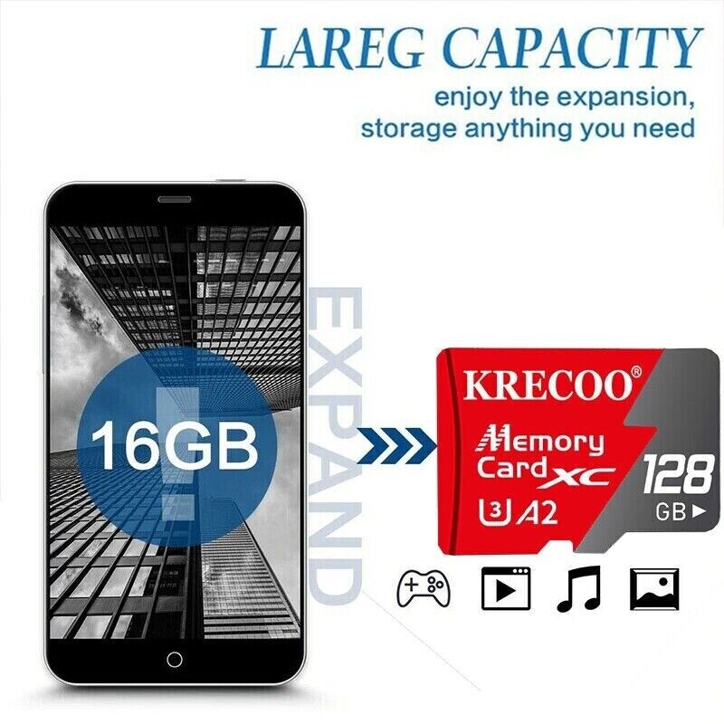 High Speed Memory for Micro SD Card 128GB 256GB TF Card Ultra Class 10 Lot