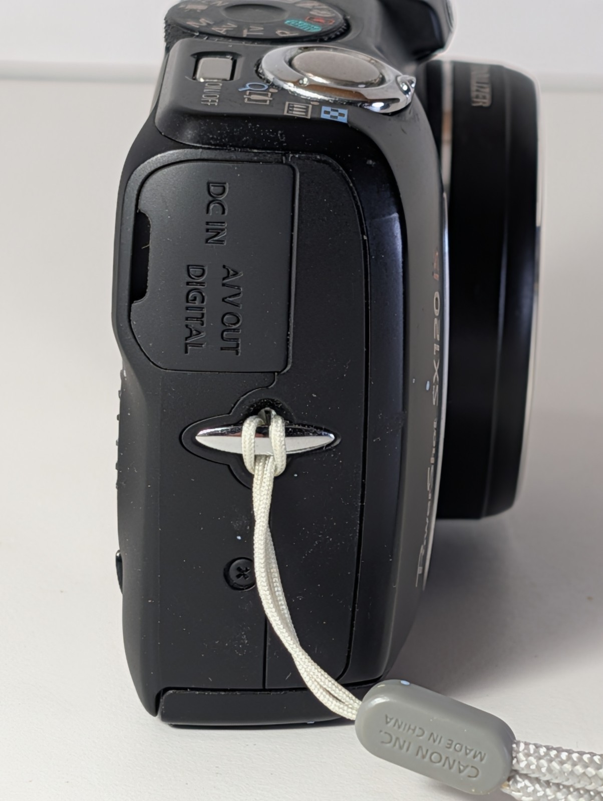 Lot Of 2 Canon PowerShot SX120 IS 10MP Digital Cameras 1 Works, 1 Parts Repair