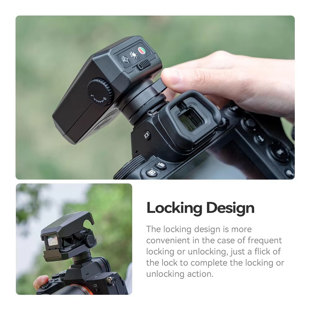 TTArtisan Camera Dot Sight With Cold Shoe Mount for Telephoto Photography Assist