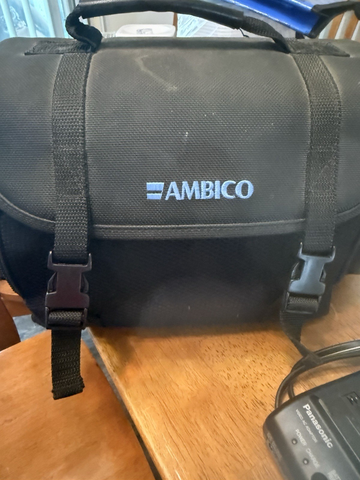 PANASONIC HI-DEFINITION ZOOM 300X DIGITAL 26X PV-L751D With Ambico Bag,accessory