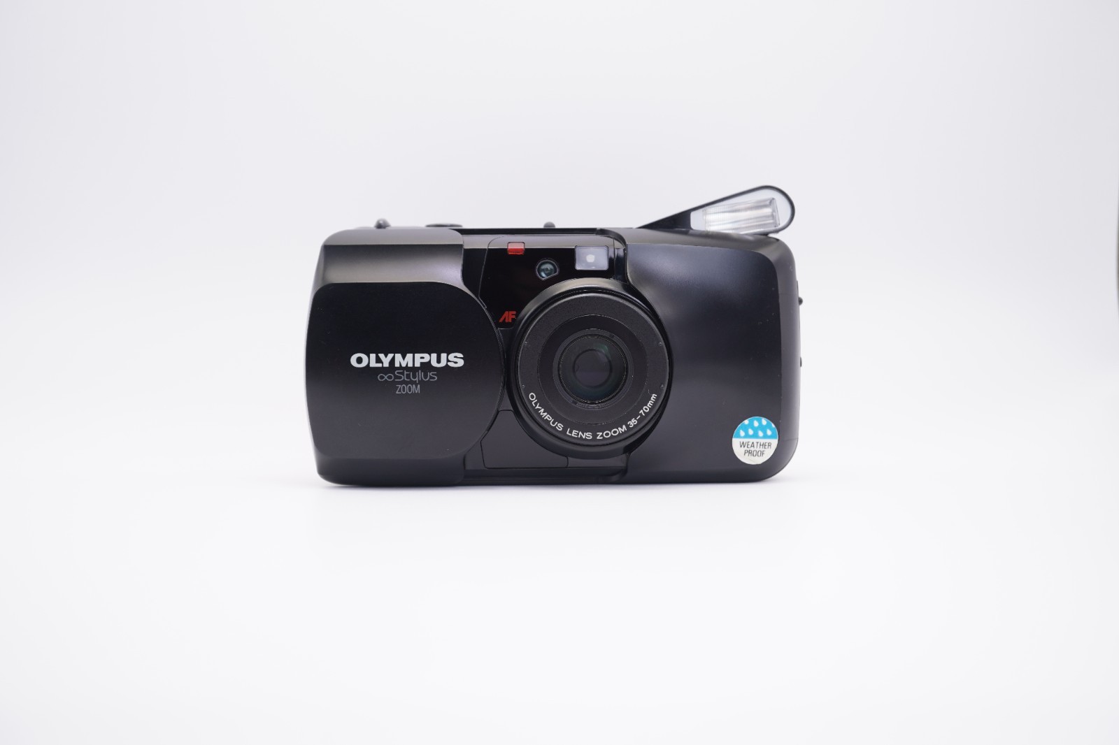 Olympus Stylus Zoom mju 35mm Film Camera 35-70mm AF Tested + Film VGC