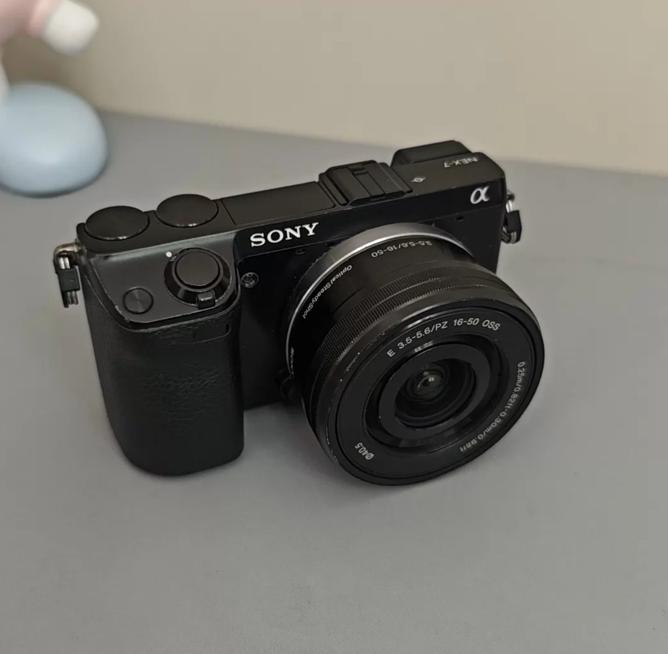 Sony NEX 7 Camera 16 50mm Lens 24MP OSS APS C OLED Viewfinder Mirrorless Kit