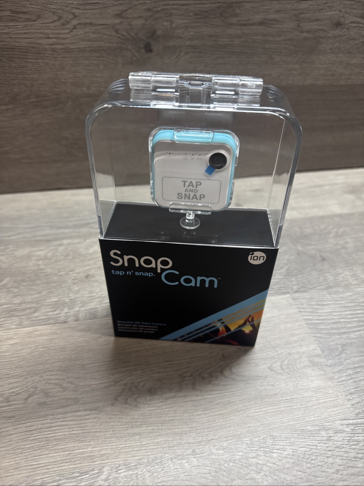 iON Camera SnapCam Wearable HD Camera with Wi-Fi and Bluetooth – White