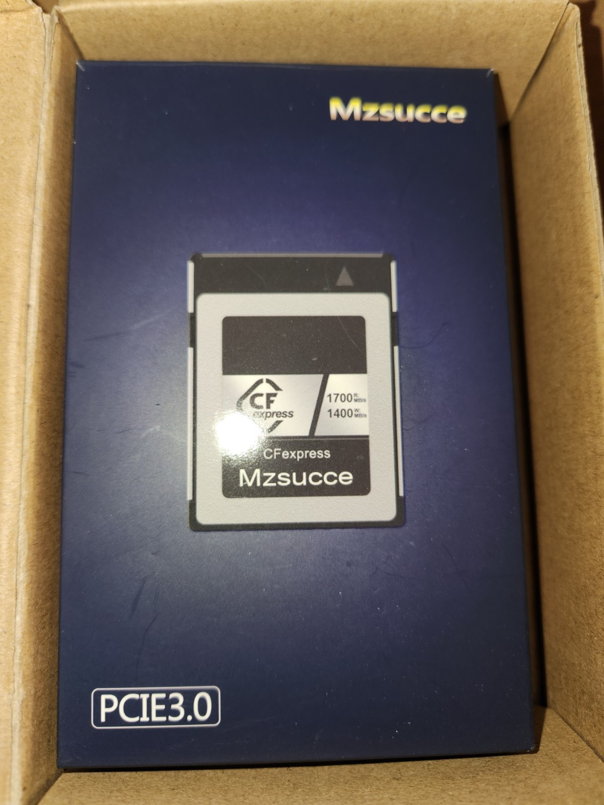 Mzsucce 512GB CFexpress Type B memory card model YXCFE-B1