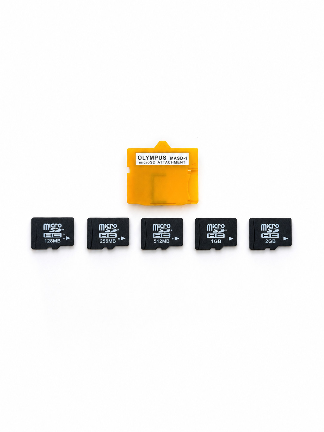 For MASD-1 Olympus MASD-1 microSD Attachment Adapter + microSD Card 128MB-2GB